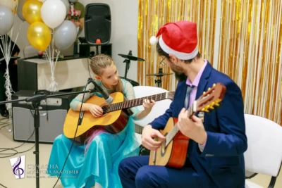 Новорічний концерт академії Melodi - чарівна гітара